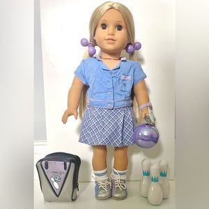 American Girl Doll Bowling Party Outfit 2003, Retired